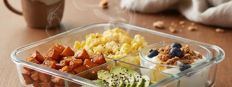 Frühstücks-Meal Prep Rezepte