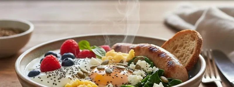 Protein Frühstück zum Abnehmen Rezepte