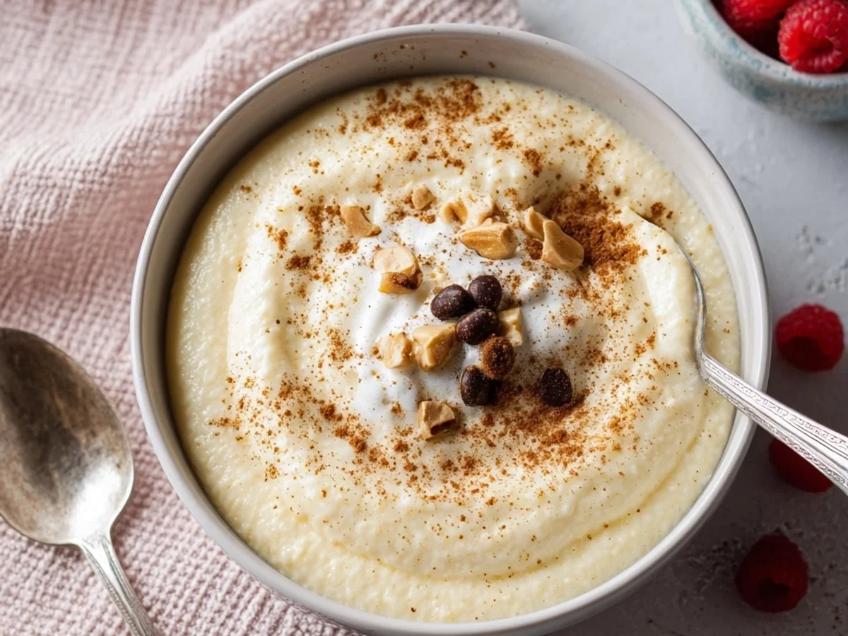 Protein Grießpudding: Zuckerfrei & Gesund fürs Frühstück - Bild 1
